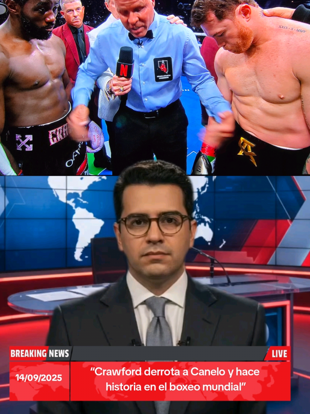 #CrawfordVsCanelo #Boxeo #NoticiaDeHoy #HistoriaDelBoxeo #Canelo