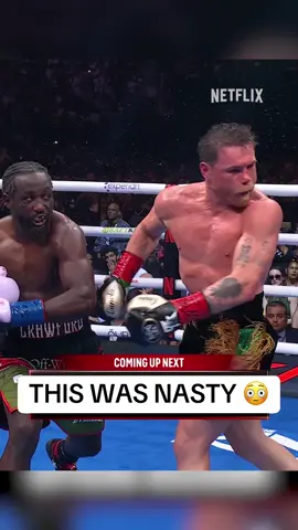Canelo’s reaction after getting caught by this nasty shot from Terence Crawford 😳 Even he couldn’t believe it 😂 #CaneloCrawford #canelo #caneloalvarez #terencecrawford #boxing