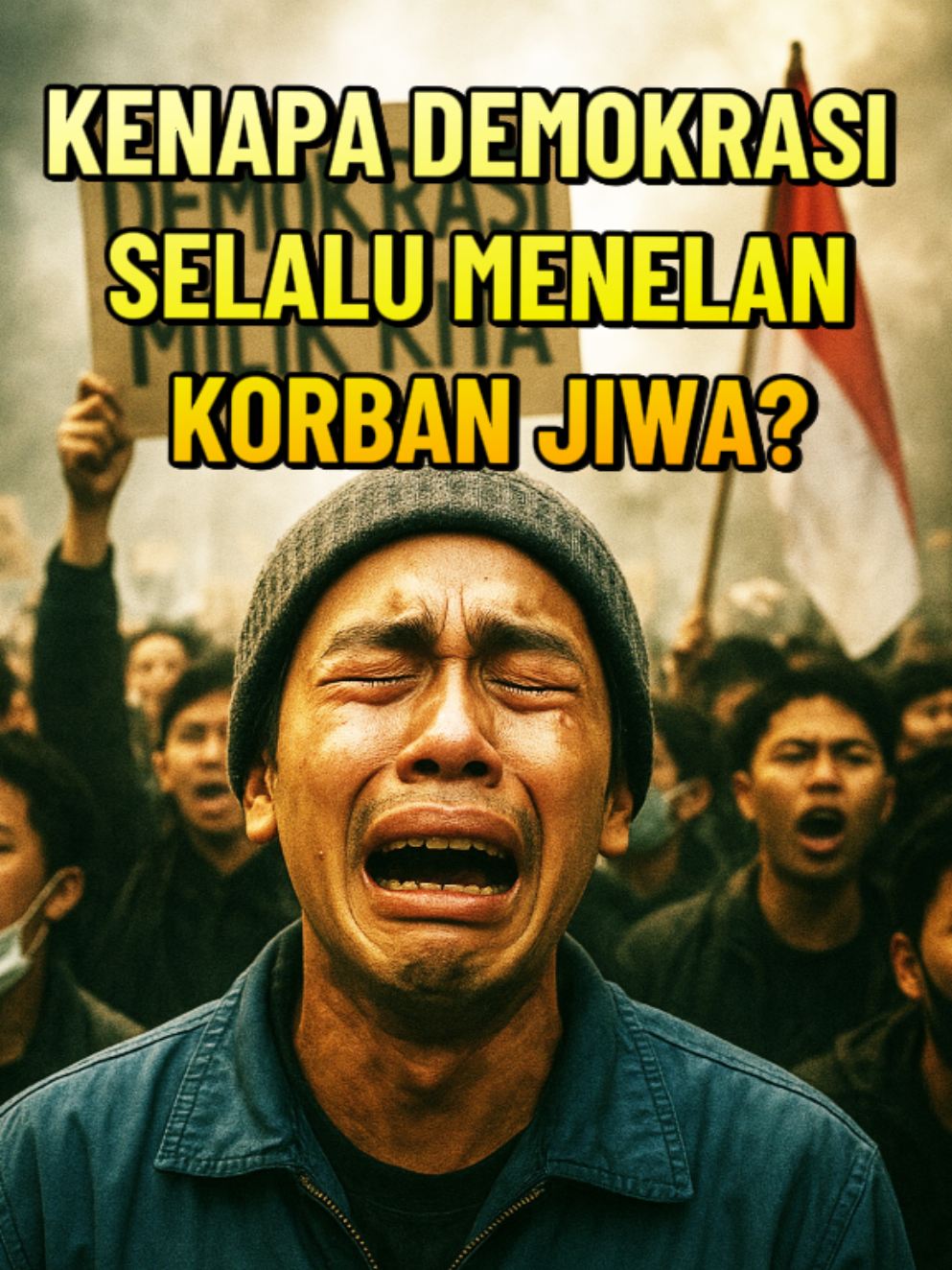 KENAPA PERUBAHAN WAJAH DEMOKRASI SELALU MENELAN KORBAN JIWA? #demokrasi #demonstrasi #korban #fyp #perubahan 