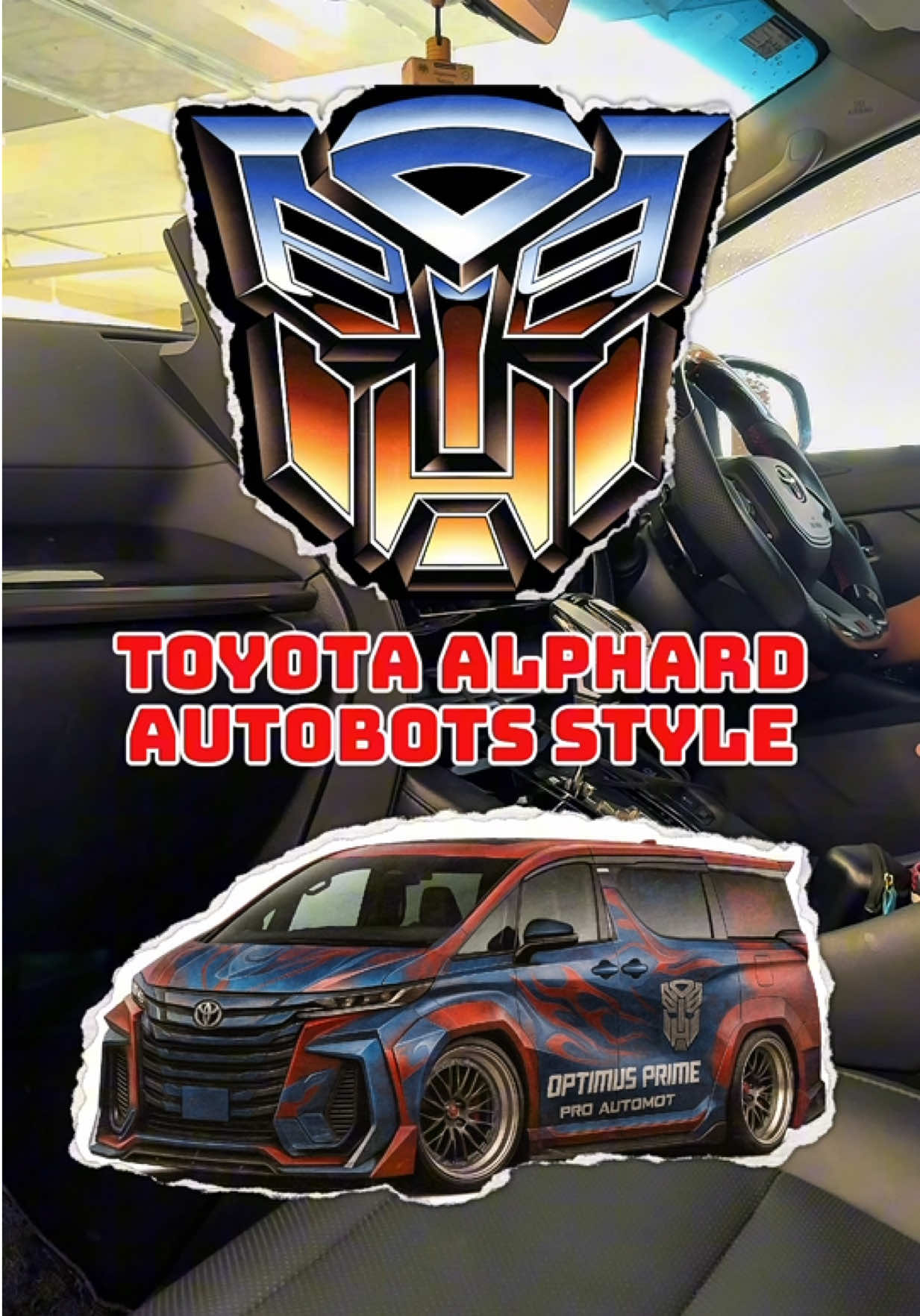 Toyota Alphard install welcome greetings autobot style with additional custom sound! Interested? Dm me now 🔥 #fyp #toyota #alphard #DIY #custom 