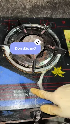 Nấu ăn xong đừng để bếp bám dầu mỡ nha#thianhrevew #cleanz #dondep 