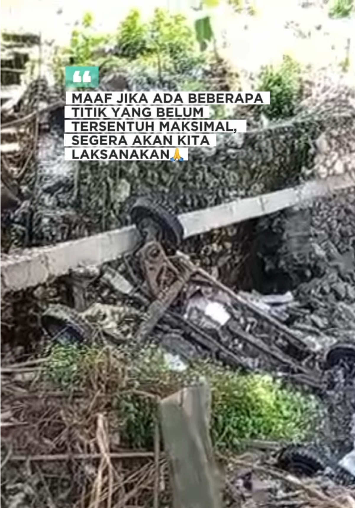 Mohon maaf jika ada beberapa titik yg belum maksimal, segera akan kami split tim sehingga semua titik bencana tercover dengan baik. Suksma laporannya pak lurah lukluk🙏 . #adicipta #adiarnawa #badungkreatif #badungproduktif #kontakbupati   