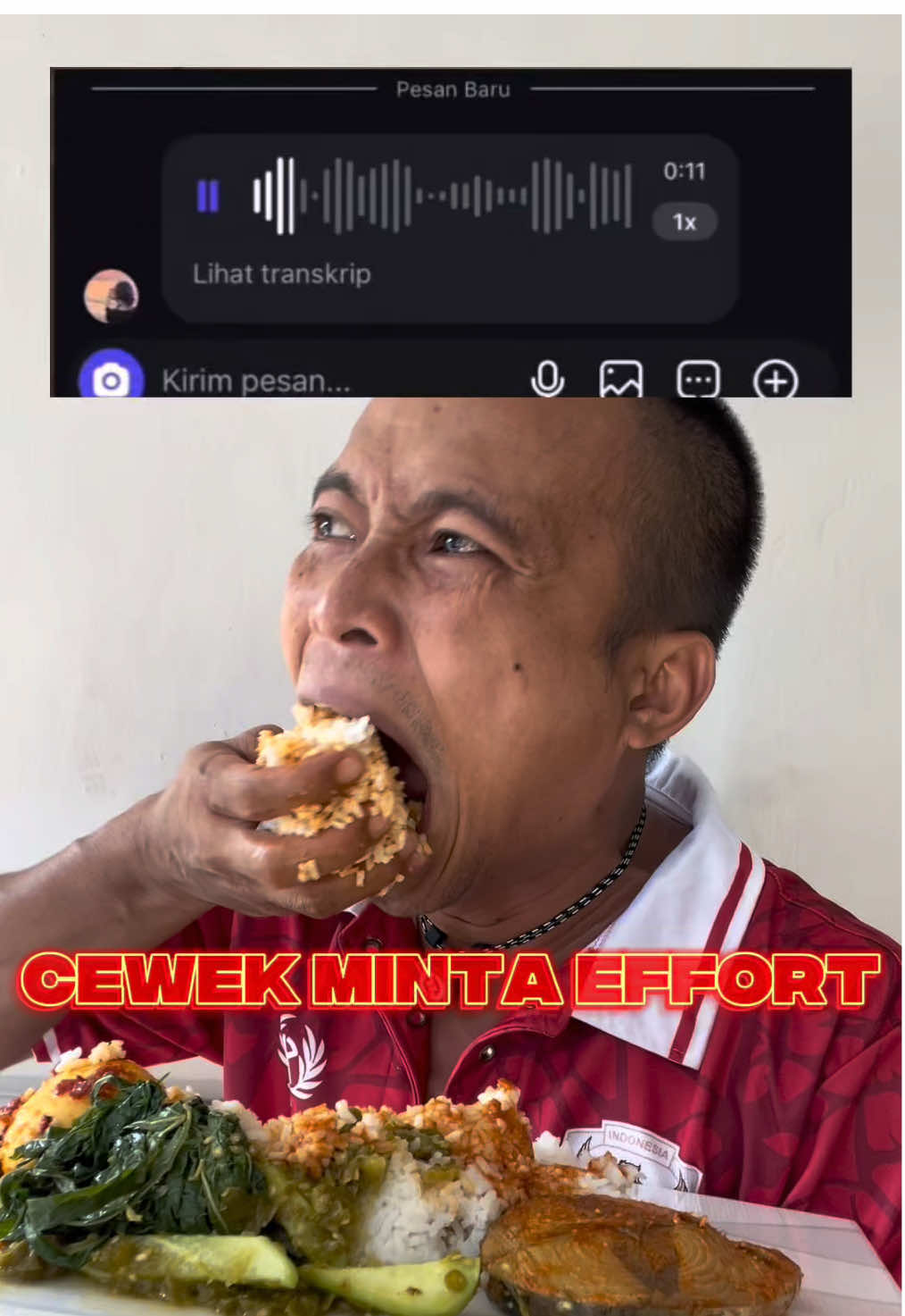 CEWEK MINTA EFFORT 🖕 #fyp  #konten  #reels 