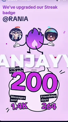 200 STREAKKK NIHHH🤩❤️‍🔥🔥RADEN KITAA @JADEN @RANIA @Puteri Rania #jaden #rania #streakreminder #fypage  sc: stories tiktok Jaden 
