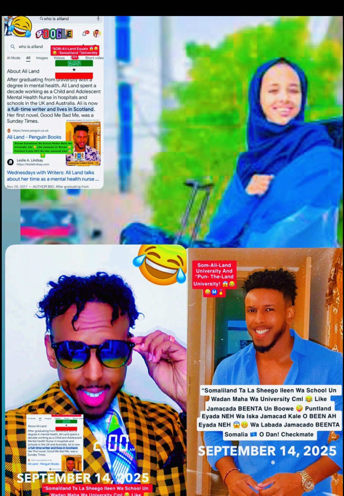 “Somaliland Ta La Sheego Ileen Wa School Un  Wadan Maha Wa University Cml 😂 Like Jamacada BEENTA Un Boowe 🤪 Puntland Eyada NEH Wa Iska Jamacad Kale O BEEN AH Eyada NEH 😱😁 Wa Labada Jamacado BEENTA Somalia 🇸🇴 O Dan! Checkmate @Ilkacase Qays @Farhiyafiskaofficial❤️🙏🔥 @Sharmaboy @Dayax @Dayax Dalnuurshe @bahja7 @BOQORAD SADE @Asha Mire #ciyaalxamar🇸🇴 #isbeddeldoonkasocda #somaliland #aliland #puntland 