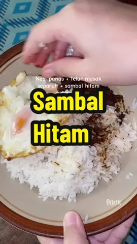 Jarang la tak licin makan macam ni😋#sambalhitam #sambalhitampahang #sambalhitampahangviral 