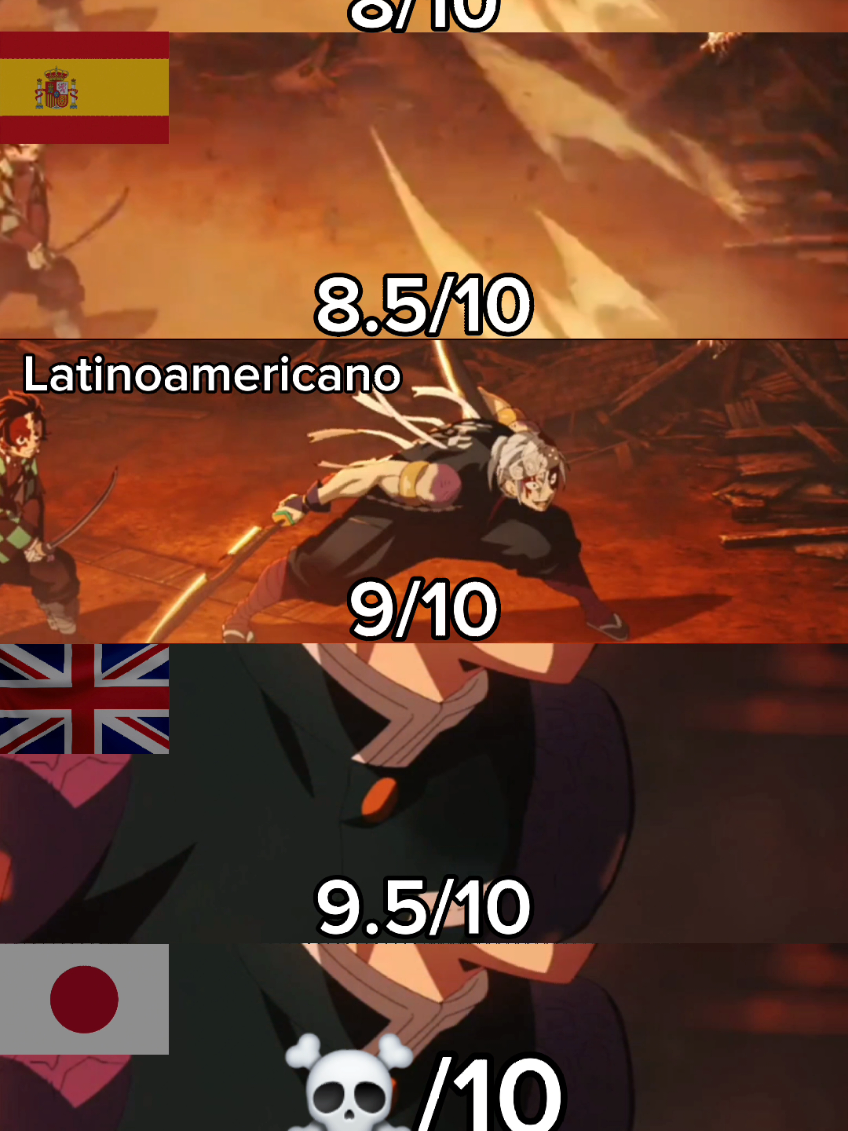 Part 28| Different Language Tengen Uzui Voice| Demon Slayer| #Anime #differentlanguage #tengenuzui #demonslayer #multilanguage 