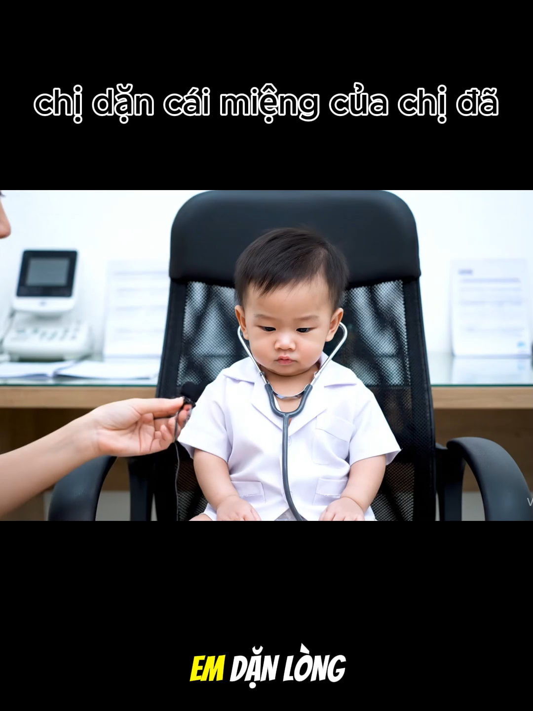 chị dặn cái miệng của chị nha đừng dặn lòng #embebietnoi