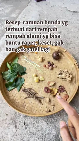 Ramuan bunda bisa bantu rapet keset gak bau lagi#rempahrempah 
