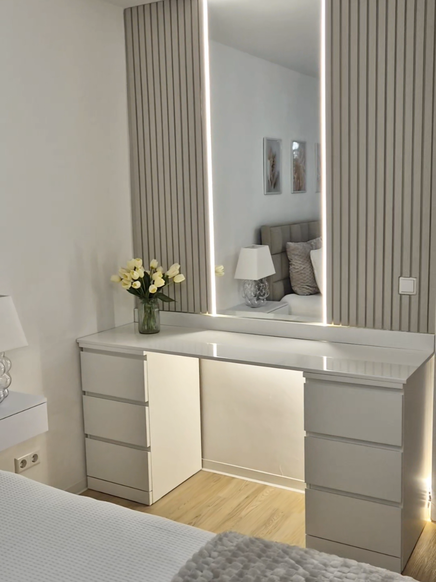 Hab mich durch die Liebe @alicia🎧☁️ inspirieren lassen 😍  #schminktisch #tutorials #diyproject #bedroom #makeover 