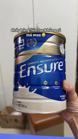 Mệt mệt làm cốc khoẻ hẳn ra 🤣 #ensure #viral
