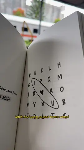 Aku mencintaimu lebih dari yang kamu sadari. #bukuuntukmumanusiafavoritku #untukmumanusiafavoritku #suaratentangdia 