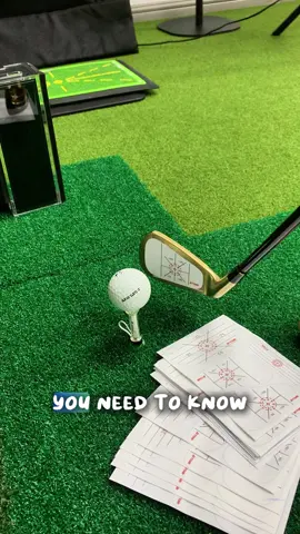 So simple. Hit the ball sweet point. This is also a compulsory lesson in your golf training. #golftrainingaids #golfiron #golfswing