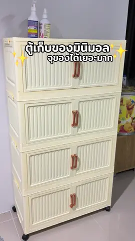 #ตู้เก็บของเอนกประสงค์ #ตู้เก็บของมินิมอล #จุของได้เยอะ 