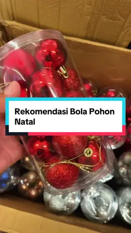 Rekomendasi Bola-Bola Pohon Natal & Aksesoris Natal buat sahabat Kristiani Selamat Menyambut Perayaan Natal. Semoga Damai Natal Menyertai Kita Sekalian “Merry Christmas and Happy New Year”. #BolaNatal #Bolapohonnatal #aksesorisnatal #pohonnatal #Natal2025