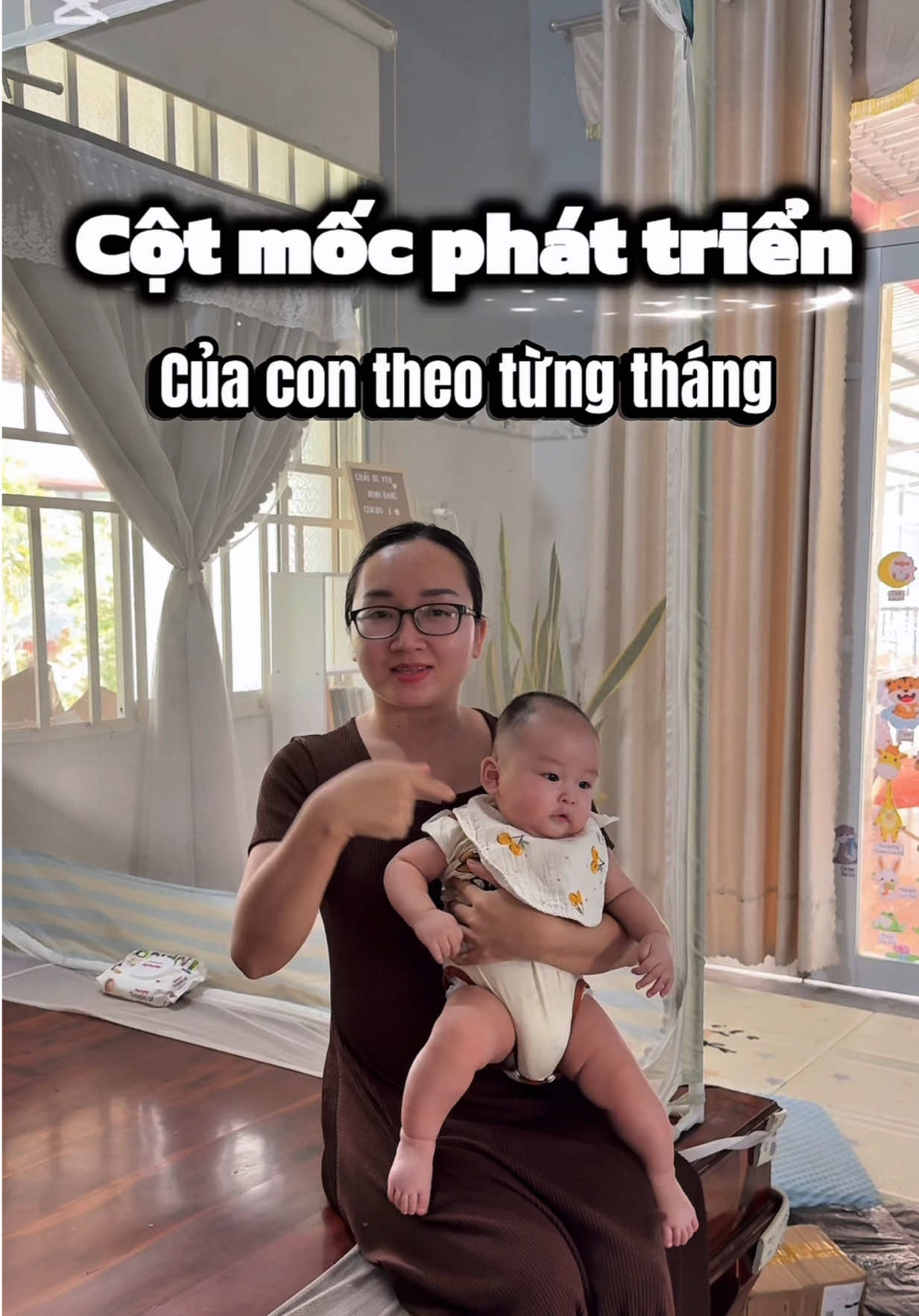 Em Bin 7m và con đã phát triển các cột mốc như thế nào#phuongmeminhquang #mevabe #mebimsua 