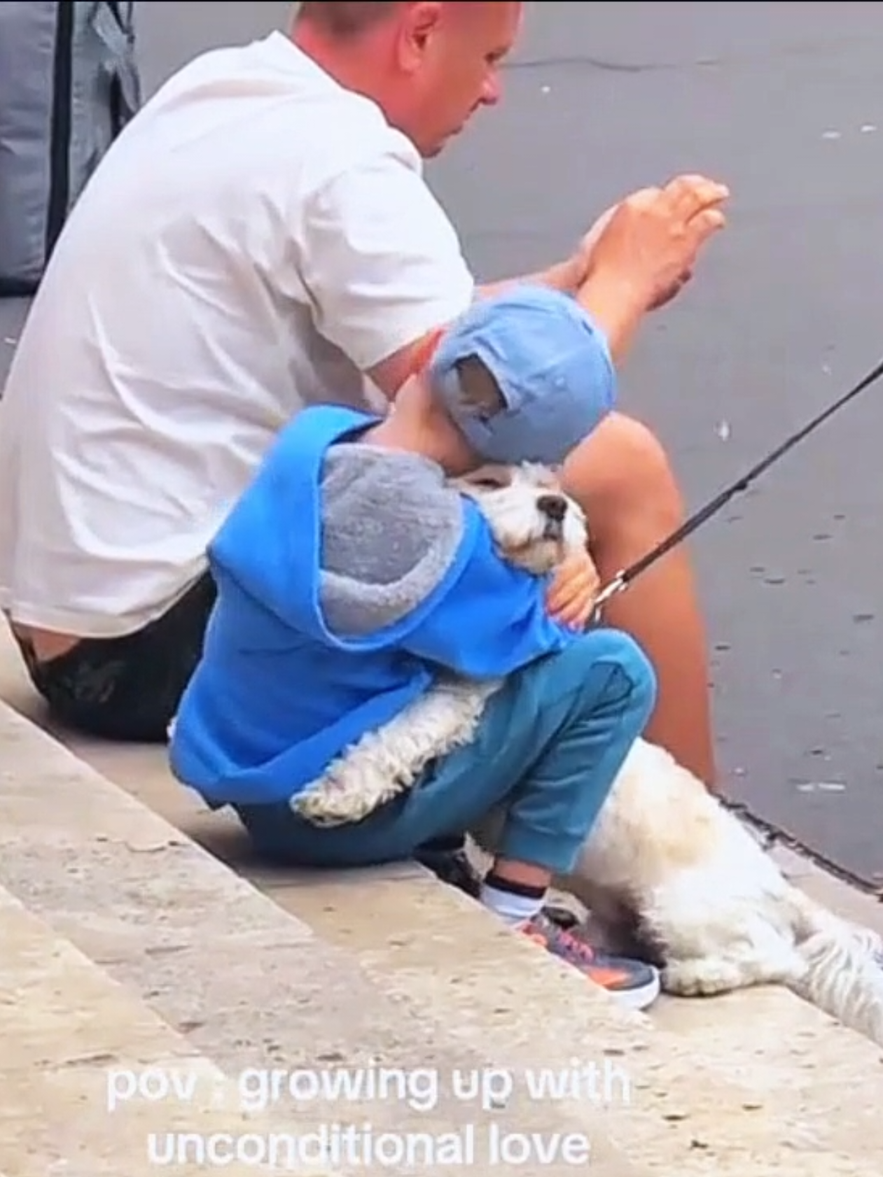 The Sweetest Friends #Funny #dog #baby #dogsoftiktok #dogandbaby 