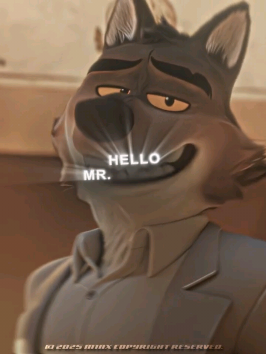 Hello, Mr. Soliman😈 // scp: @Tony // #mrwolf #thebadguys #thebadguys2 #wolf #thebigbadwolf 