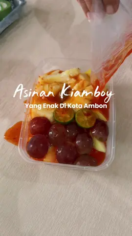 Asinan kiamboy enak di Ambon nih guys 👌😍 #asinankiamboy #kulinerambon #toryscakeambon #jajanambonenak #ambontiktok 