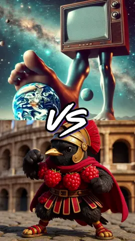 Il mastodontico telepiedone planetario vs Brri Brri Bicus Dicus Bombicus #versusanimals #italianbrainrot