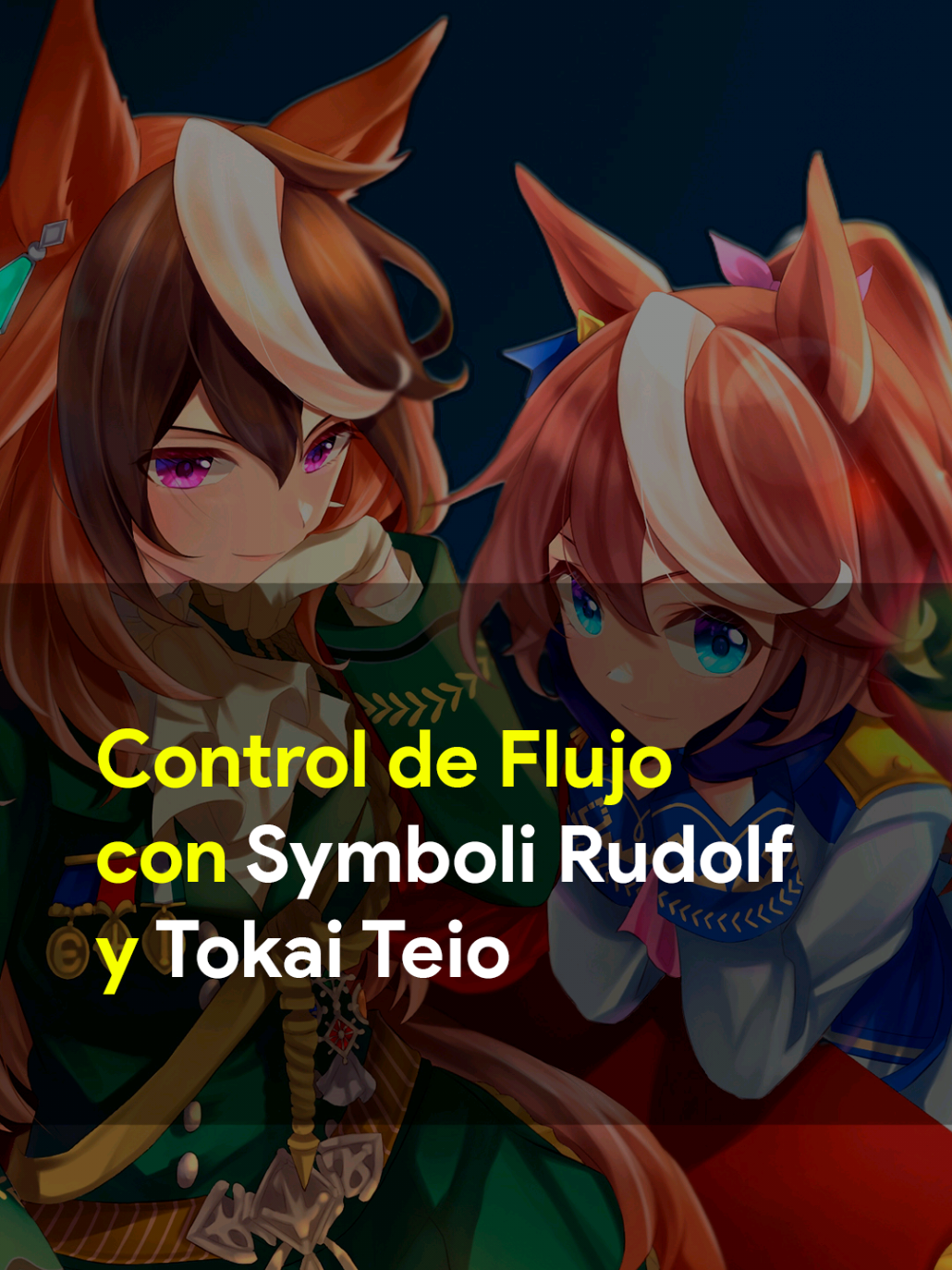 Aprende lo principal de Control de Flujo (if-else, for y while) con Symboli Rudolf. NOTA: Es mi primera vez haciendo videos de este formato y voces con IA, por ahora fue dificil encontrar modelos de voces que acepten idioma español, pero vale la pena verlo. Y tambien lamento cuanto dura el video, como mencione antes, soy nuevo en este formato y espero seguir subiendo videos y mejorandolos bien. - Gracias por seguir apoyándome, también pueden recomendarme temas y con gusto aceptaré. #programacion #ia  #flujo #umamusume #ウマ娘 