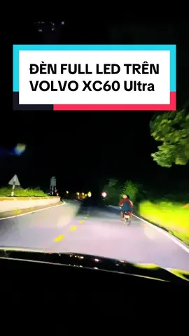 Hệ thống đèn Full Led trên Volvo XC60. Lịch sự, thông minh. Tự động chiếu, ngắt trách gây chói cho phương tiện khác #Volvo #FullLed #XC60 #Đènpha #volvodanang 