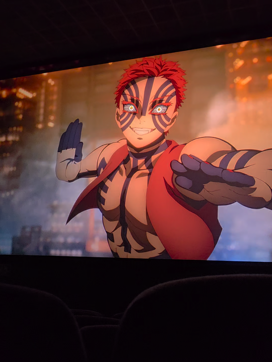 Akaza vs Giyu and Tanjiro !!! SPOILERS!!! #demonslayerinfinitycastle #akaza #movie #demonslayer #tanjiro 
