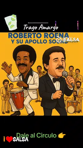 Dale al Corazón ❤️↗️ @SalsaCaricatura #Roberto Roena fue un maestro de la salsa, percusionista, bongosero y sobre todo timbalero y showman de Puerto Rico. Comenzó con Cortijo y su Combo, pasó por El Gran Combo y luego fundó su propia agrupación: Roberto Roena y su Apollo Sound en 1969. El nombre lo tomó de la moda espacial de la época (Apolo XI). Su estilo mezclaba salsa brava con jazz, funk y experimentación musical. La Orquesta Apollo Sound era muy particular porque tenía una formación innovadora: trombones, trompetas y saxos juntos, creando un sonido muy poderoso. Además, incluía guitarras eléctricas y hasta toques de rock. Fue una de las bandas más modernas y creativas de la salsa de los 70. Carlos Santos fue uno de los cantantes que pasaron por el Apollo Sound, con un estilo fuerte y callejero, a la par de vocalistas como Tito Cruz, Piro Mantilla y Sammy González 🎵🪘🎸🎺🎶 #robertoroena ,#quesesepa #spotifysalsacaricatura 