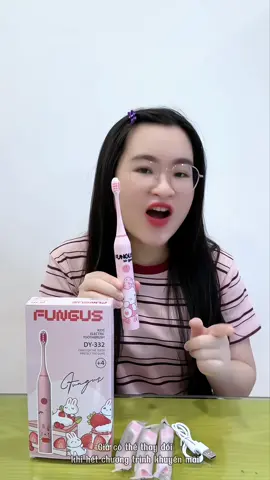 Bàn chải Fungus cho các bé #xuhuong 