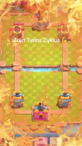 Tren Twins Zyklus 🥀 #cr #supercell #clashroyalememes #deutsch #fürdich 