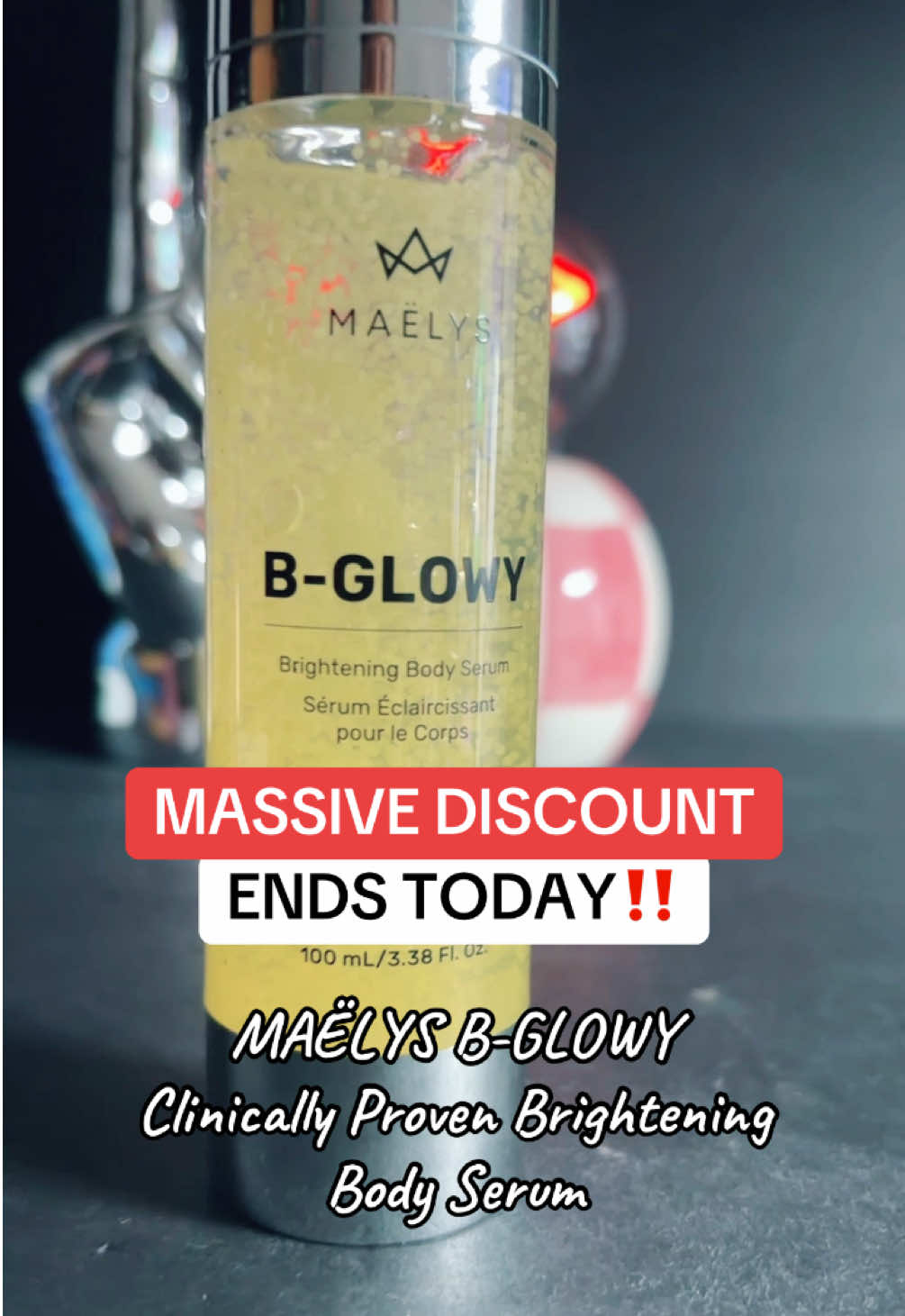 MAËLYS B-GLOWY Clinically Proven Brightening Body Serum Trending products flash sale discount women's products women 30+ women 40+ #tiktokshoprestock #superbrandclub #viralontiktokshop #TikTokShopCreatorPicks @MAËLYS UK  Final price may vary depending on each customers available coupons. Promotion may have ended by the time you see this.