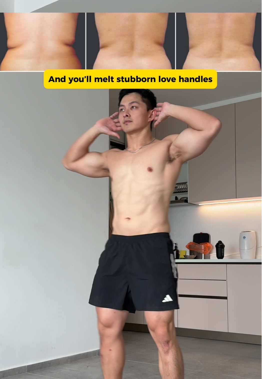 Burn fat effectively with this 10mins empty stomach morning workout routine😎🔥 #fyp #exercise #workout #Fitness #slimming 