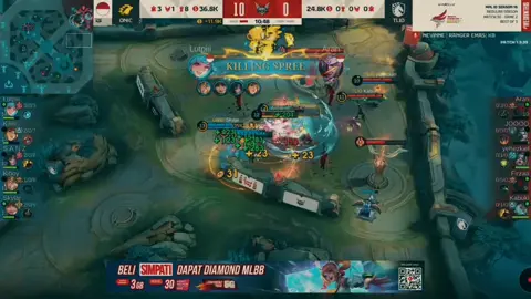 SEMANGAT TEAM LIQUID ID #NEXTJagoanMabar #MLBBNEXT2025 #MLBB #aeronshikii #alysa 