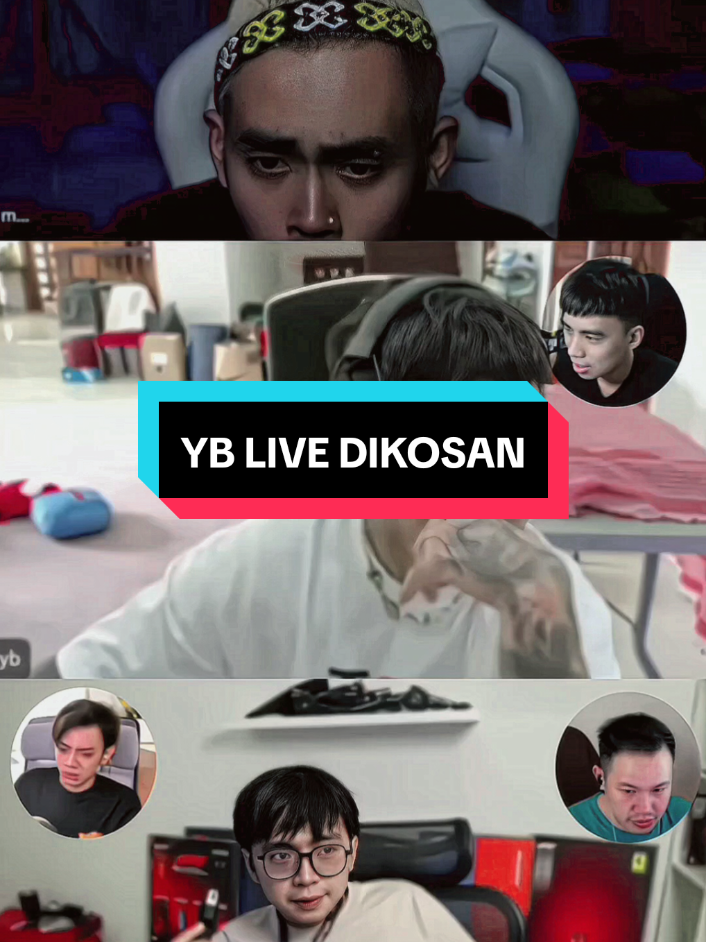 Yb live kaya di kosan ya kaya gapunya rumah #tierison #yb #rezaarap #misteraloy #lyuka 