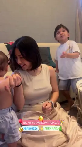 Gemesnyaaa 😍🥰#masyaallahtabarakkallah #indradjokosoetono #nikitawilly #issaxanderdjokosoetono #naelidrissadjokosoetono 