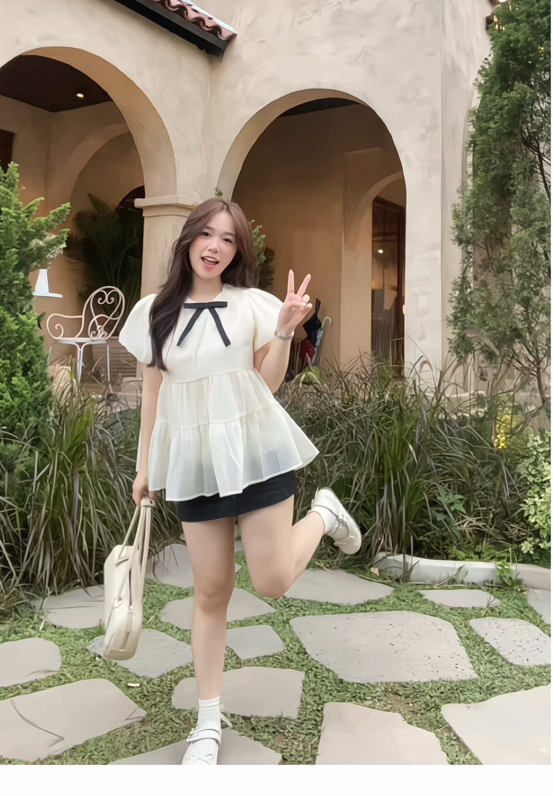 Outfit đi cà phê cuối tuần #outfitideas #fitcheck #phoidoxinh #fyp #viral 