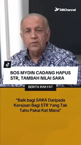 Mydin Cadang Hapus STR dan Tambah Nilai SARA #mydin #cadang #hapus #STR #sara  