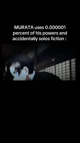 What with these op anime characters now a days  #murata #demonslayer #infintycastle #anime #fyp 