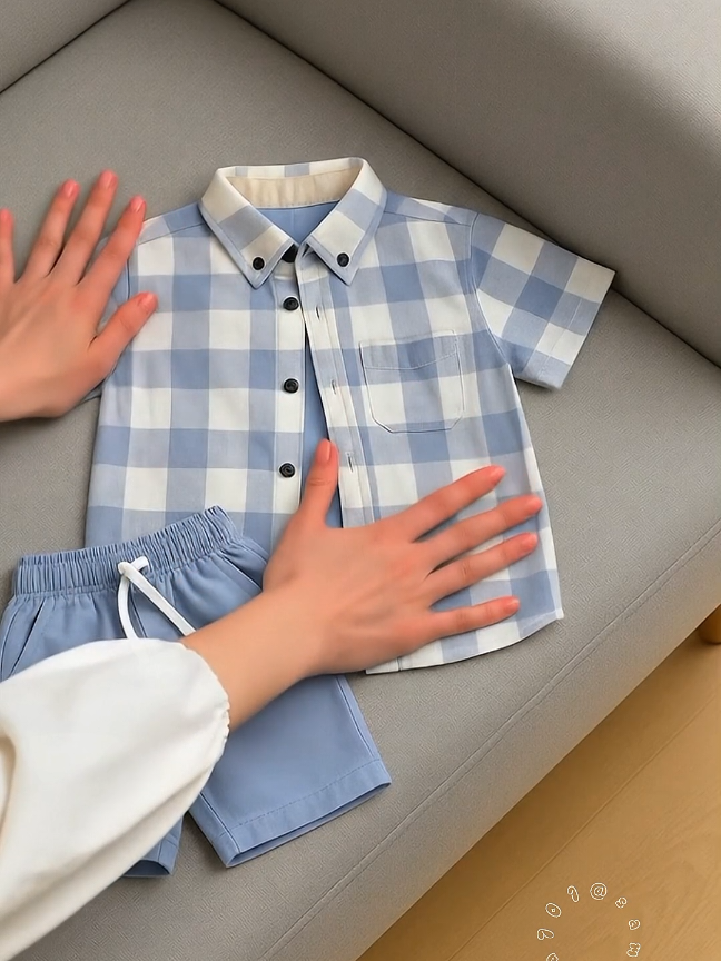 Setelan Anak Laki Laki Kemeja Flanel #setelananaklakilaki #kemejaanak #ootdanaklakilaki #bajuanakmurah 