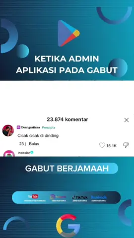 cicak cicak didinding #aplikasigabut #adminaplikasi 