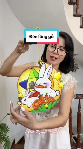 Đèn lồng gỗ #nguyetviettel #tiktokshop #trungthu #xuhuong #denlongtrungthu 
