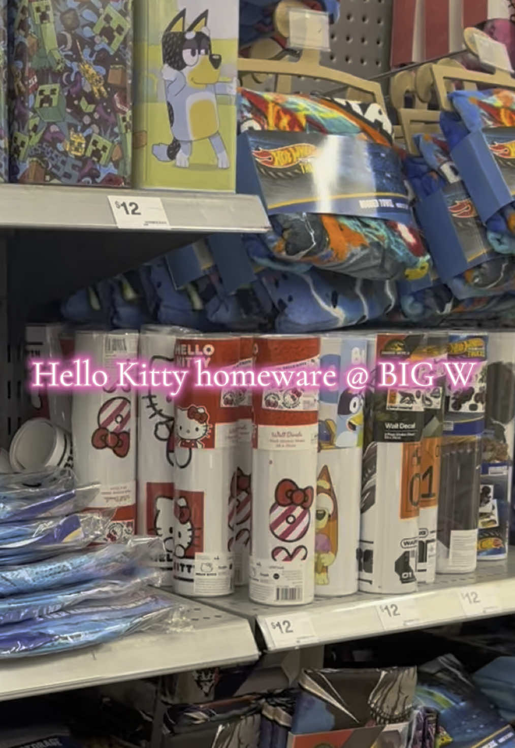 Hello Kitty homewares at @BIG W Australia @hellokitty 🎀🩷 #hellokitty #sanrio #sanrioaustralia #homedecor #sanrioaesthetic #fyp #foryoupage #fypppppppppppppp 