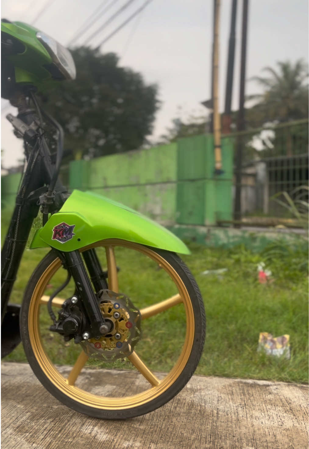 Tinggal bajunya supaya ga masuk panjer wk #mio200cc #dragrace #yamahamio 