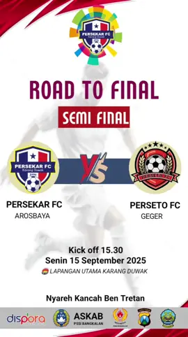 #fypシ #persekarcup2025  #askabpssibangkalan #semifinal #sepakbola 