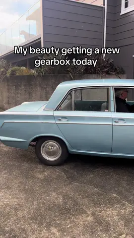 My beautiful mk1 cortina getting a new gearbox ready for beach hop in New Zealand 🇳🇿 #carsoftiktok #car #classiccar #vintage #oldcar 