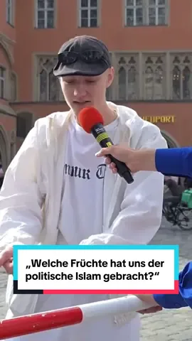 „Welche Früchte hat uns der politische Islam gebracht?“ #kundgebung #Irfan #regensburg #Islam #christen 