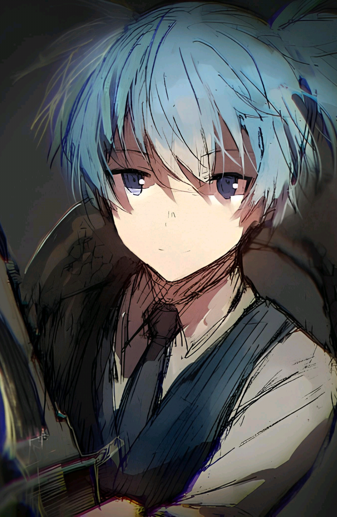 deadly aura nagisa☠️ #ansatsukyoushitsu #animeedit #creatoranimeone #margakagenou #caofams 