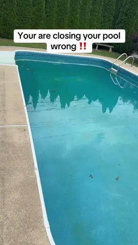 Pool owners need to hear this especially above ground pools #poolcleaning #poolcare 