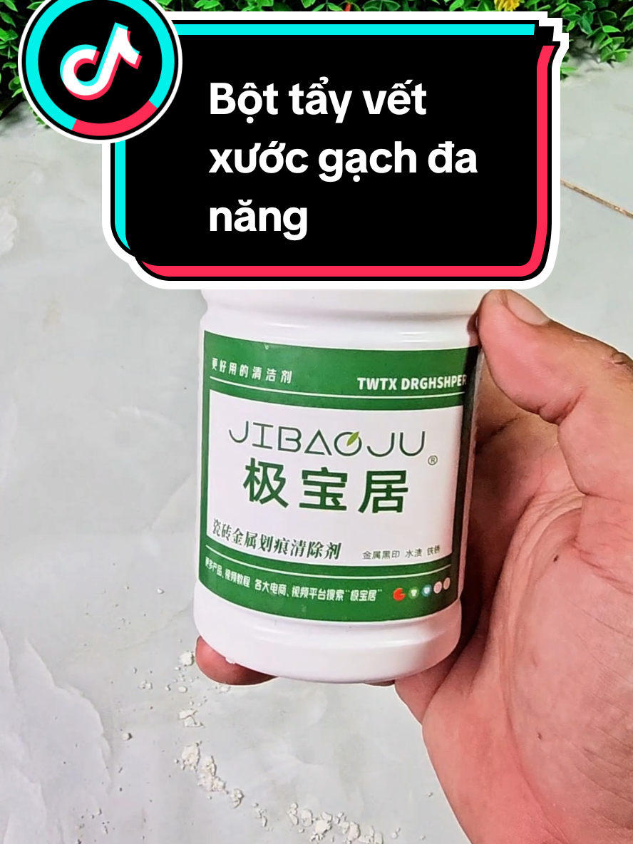 Bột tẩy vết xước gạch đa năng Jibaoju 150g. #bottayvetxuoc #bottayvetxuocgach #oplatgach 