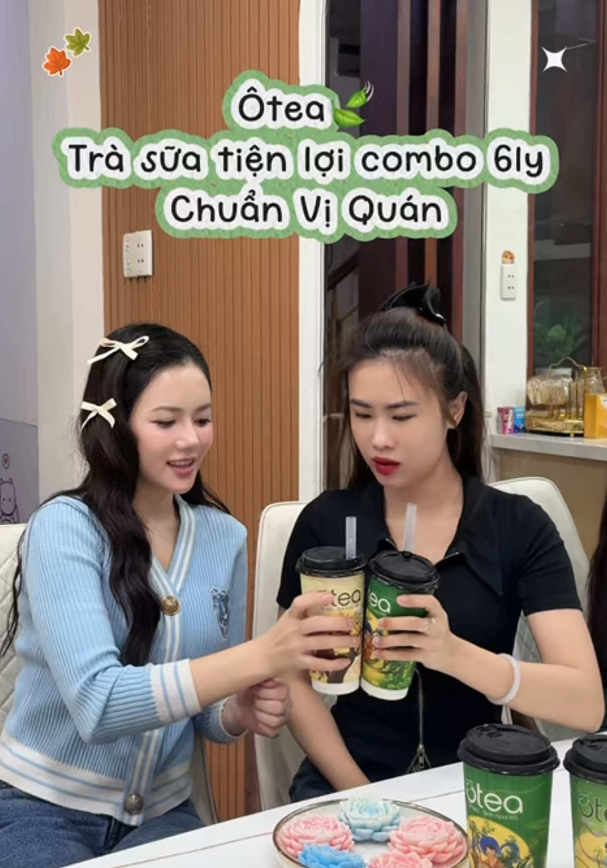 Cùng 27 tuổi, nó ôm 2 đứa con còn mình ôm ly trà sữa. Kệ nhắm mắt ún lun :)) #trasuaotea #trasuatienloi #otea #trasua3mien #bochanhst 